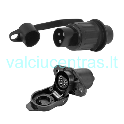 12V socket with plug